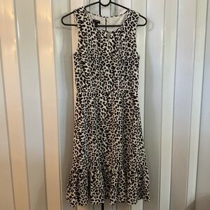 Animal Print Dress